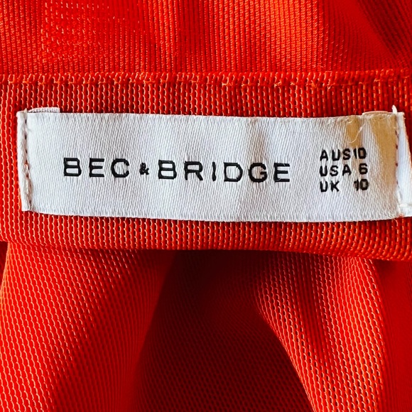 BEC & BRIDGE Dress Size 6 Fabric is Stretchy 64% nylon 36% Elastane - Picture 11 of 13